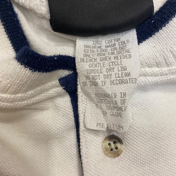 Vintage Crable Sportswear MLB Cleveland Indians White Adult Size Medium - Picture 7 of 13